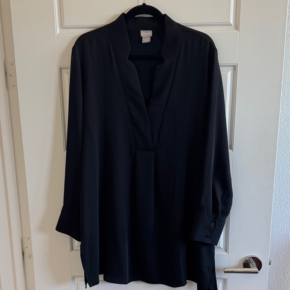 Chico's Classic Black Blouse